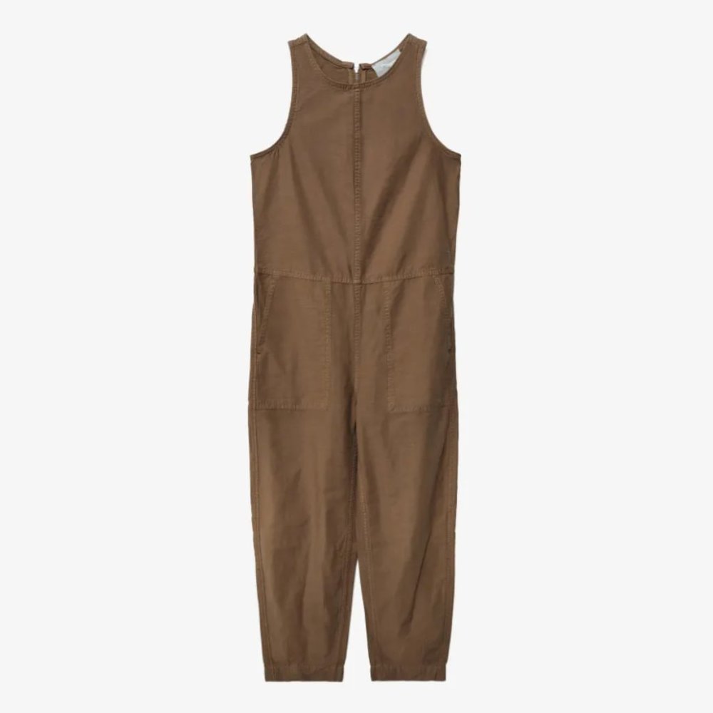 Everlane the Fatigue Jumpsuit sz 16 Walnut SOLD OUT